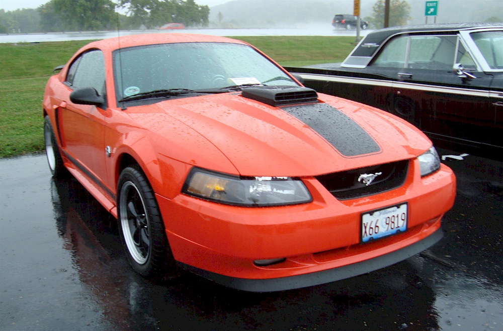 Competition Orange 2004 Mustang Mach-1