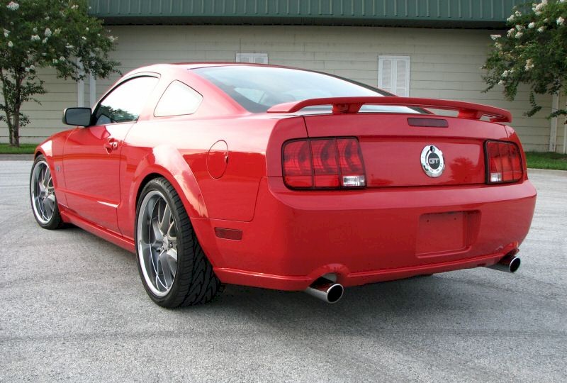 Torch Red 2005 Mustang GT
