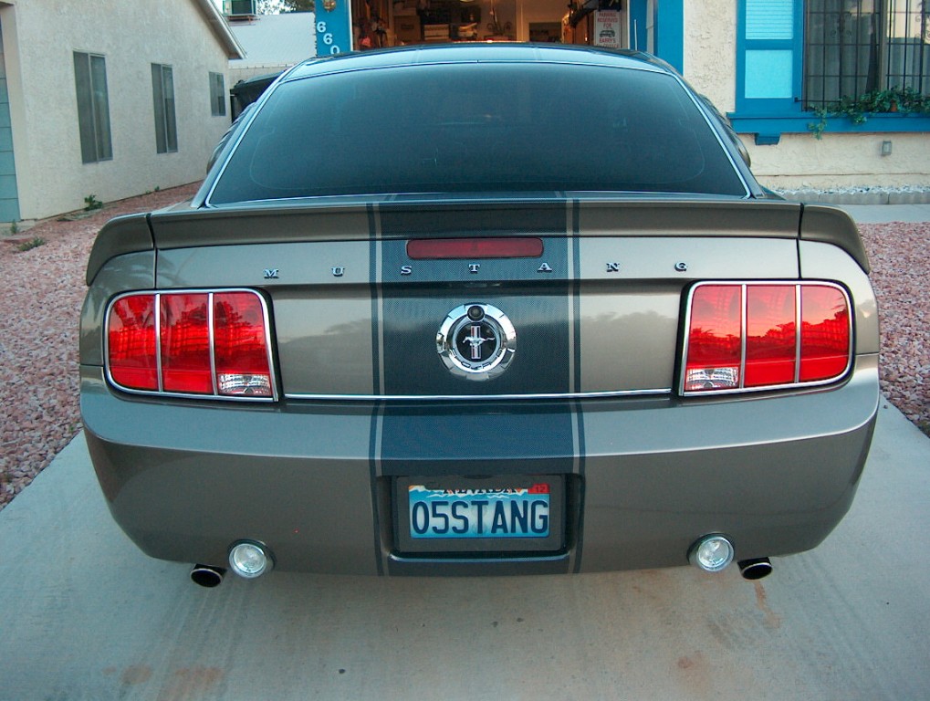 Mineral Gray Custom 2005 Mustang