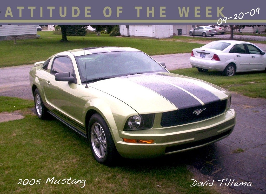 Legend Lime 2005 Mustang Coupe