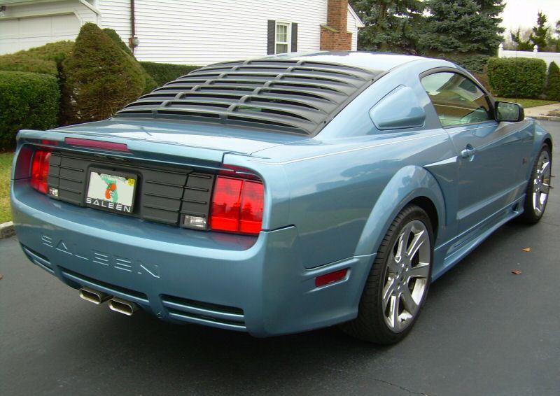 Windveil Blue 2005 Saleen S281 Supercharged Mustang Coupe