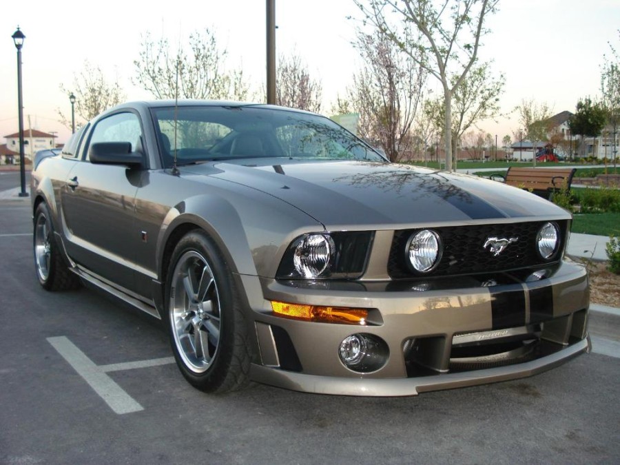 Mineral Gray 2005 Roush Supercharged Coupe
