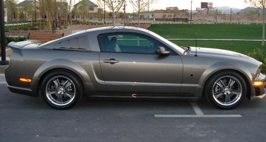 Mineral Gray 2005 Roush Supercharged Coupe