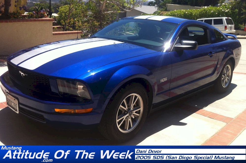 Sonic Blue 2005 Mustang SDS