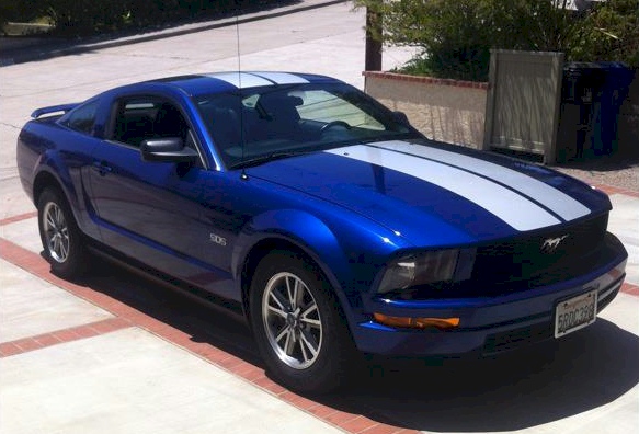 Sonic Blue 2005 Mustang SDS