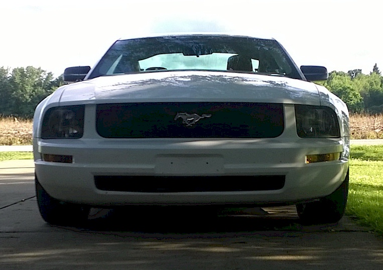 Performance White 2005 Mustang
