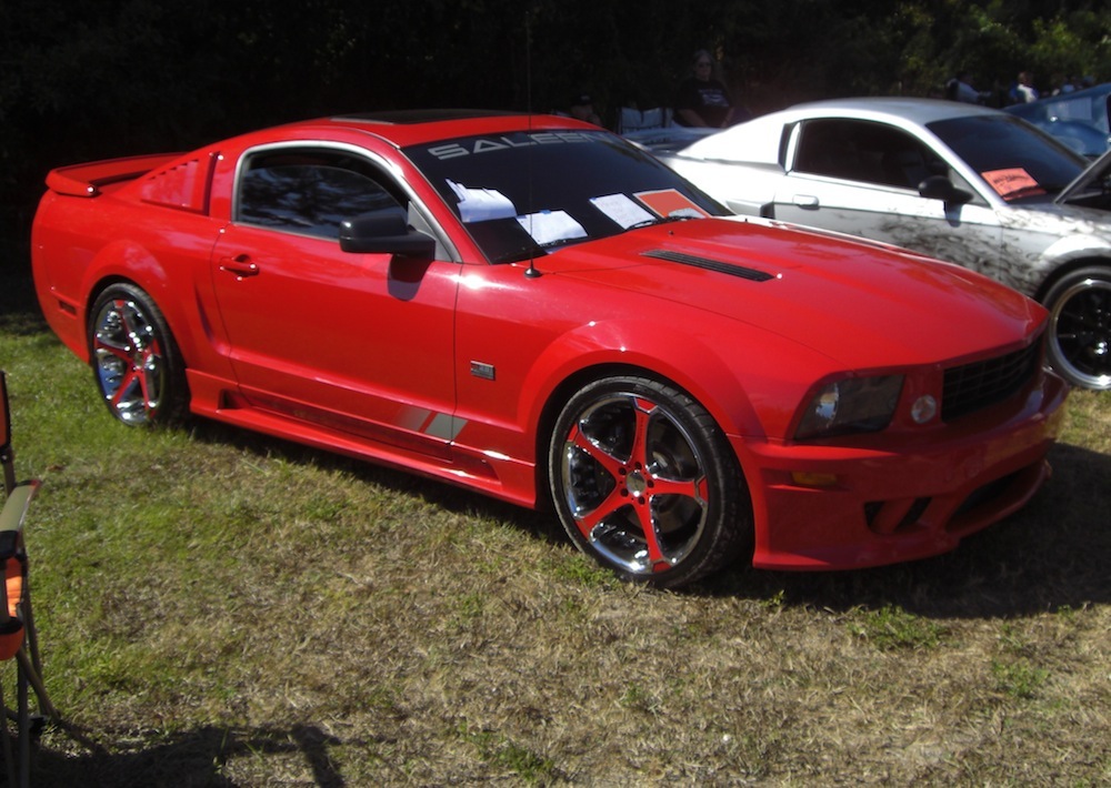 Torch Red 2005 Saleen 281 Supercharged Mustang Coupe