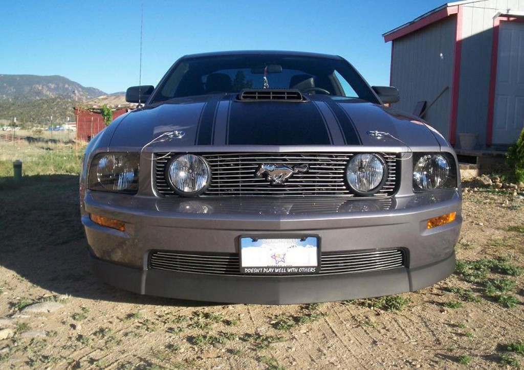 Tungsten Gray 2006 Mustang GT Customized Coupe