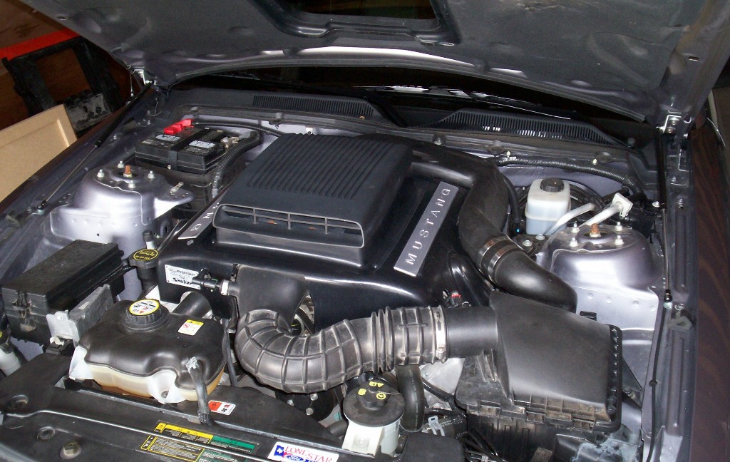 Tungsten Gray 2006 Mustang GT Customized Coupe