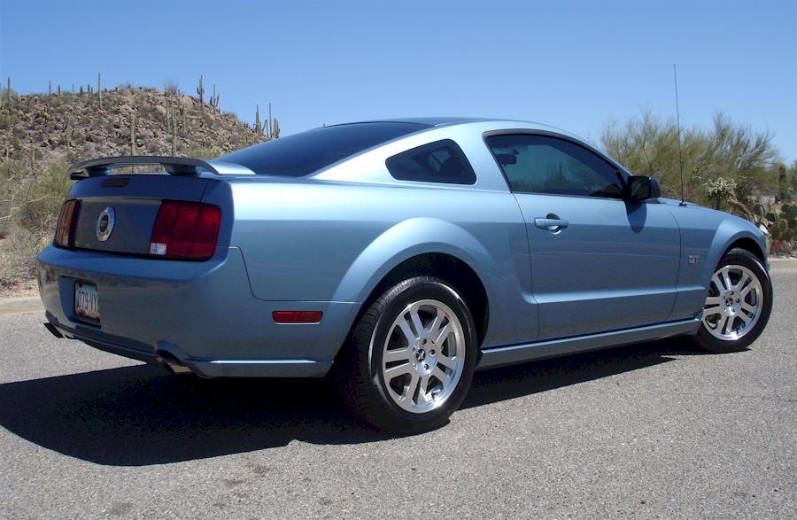 Windveil Blue 2006 Mustang GT