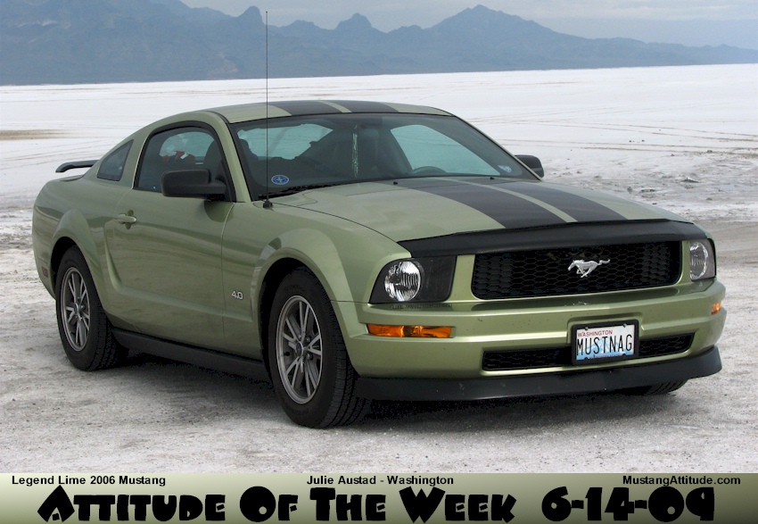 Legend Lime 2006 Mustang
