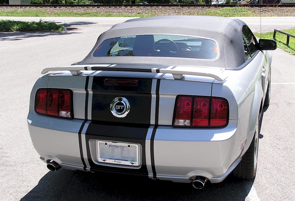 Satin Silver 2006 Mustang GT Convertible