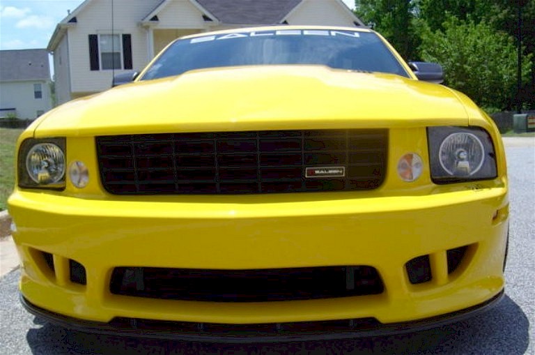 Screaming Yellow 2006 Mustang Saleen S281 Extreme Coupe