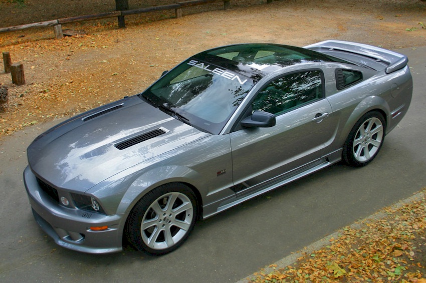 Satin Silver 2006 Saleen Glass Roof S-281