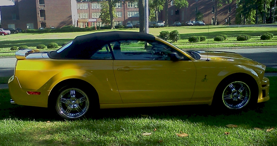 Screaming Yellow 2006 Mustang GT Convertible