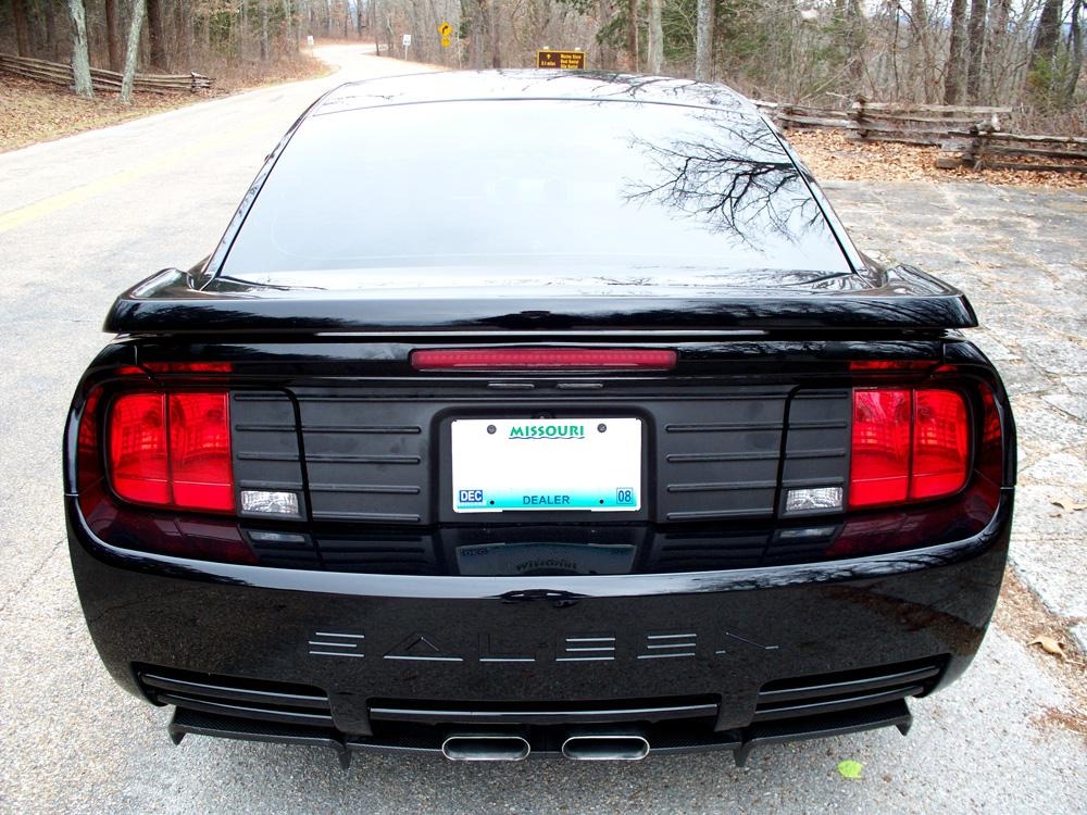 Black 2006 Saleen S218 Extreme Mustang Coupe