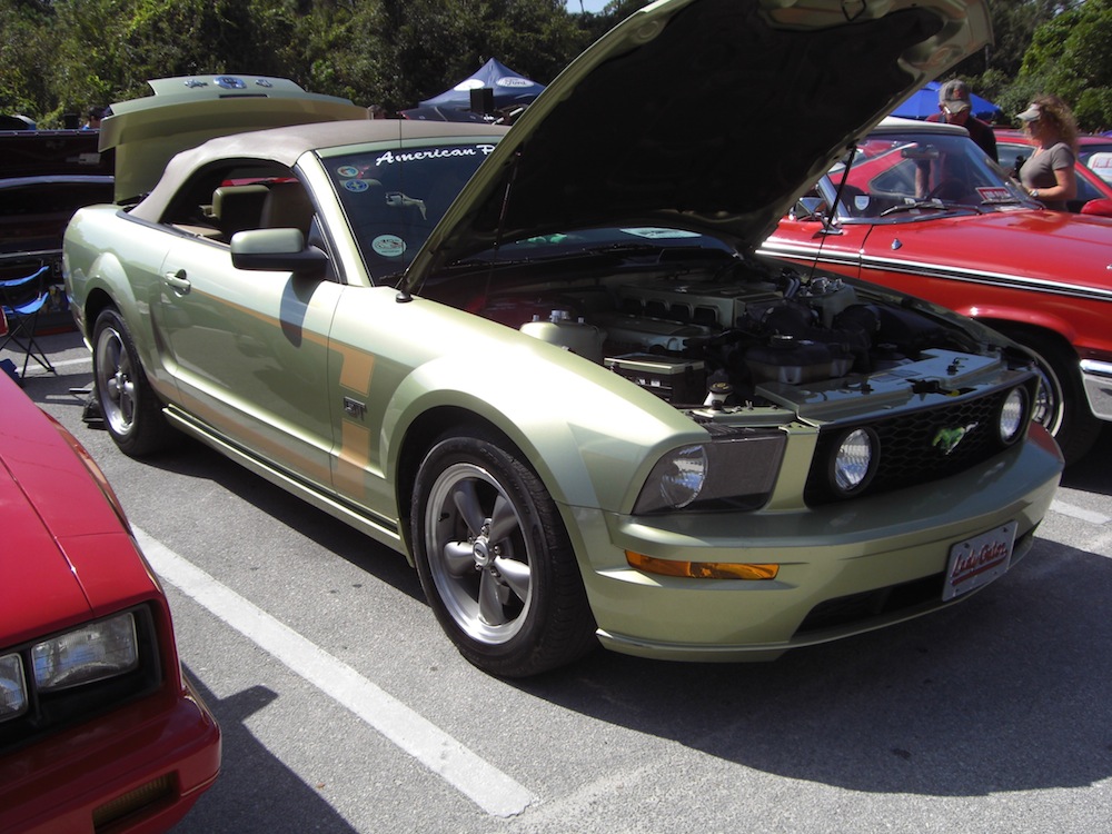 Legend Lime 2006 Mustang GT Convertible