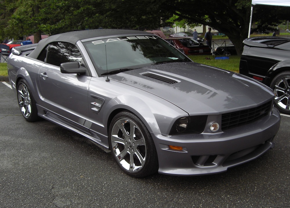 Tungsten Gray 2006 Mustang Saleen S281 Speedster Convertible