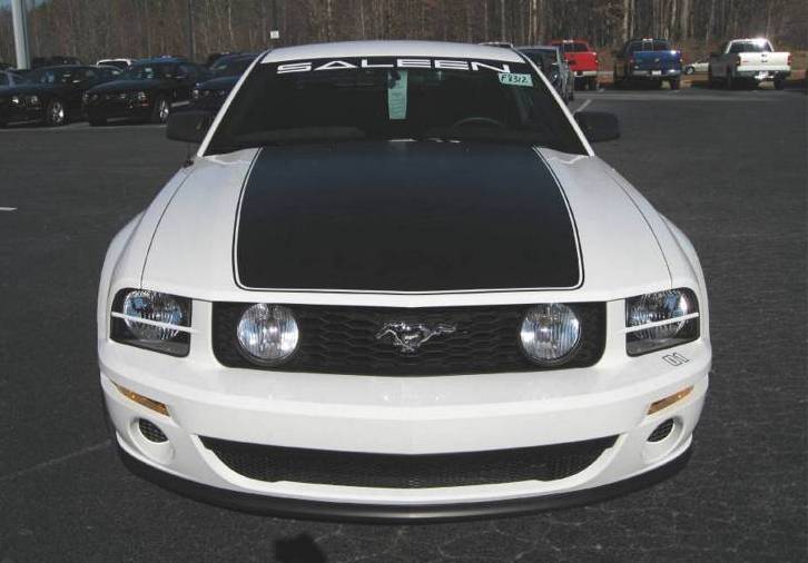 Performance White 2007 Mustang Saleen H281 Coupe