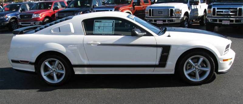 Performance White 2007 Mustang Saleen H281 Coupe