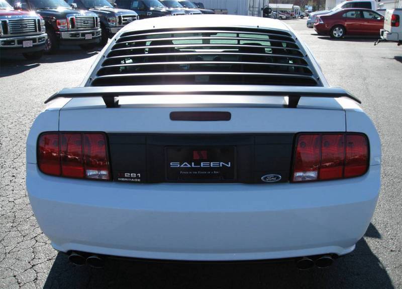 Performance White 2007 Mustang Saleen H281 Coupe