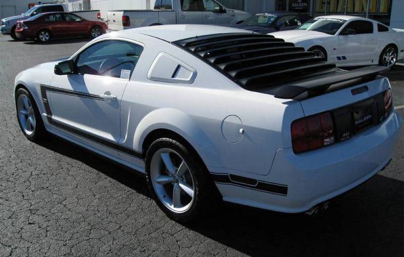 Performance White 2007 Mustang Saleen H281 Coupe