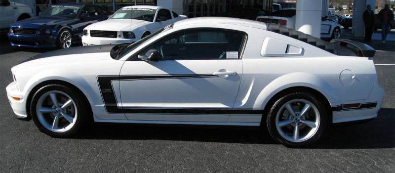 Performance White 2007 Mustang Saleen H281 Coupe