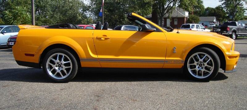Grabber Orange 2007 Mustang Shelby GT 500 Convertible