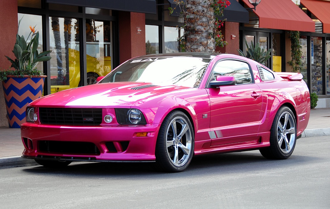 Molly Pop Pink 2007 Saleen S281 Extreme Mustang Coupe