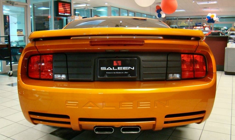Beryllium Orange 2007 Saleen S281 Mustang Coupe