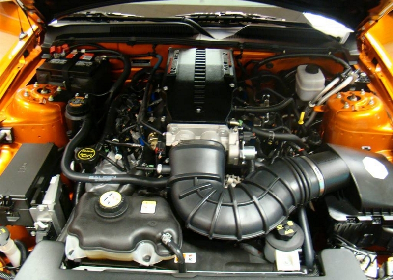 2007 Saleen SuperCharged 4.6L 3V V8 Engine