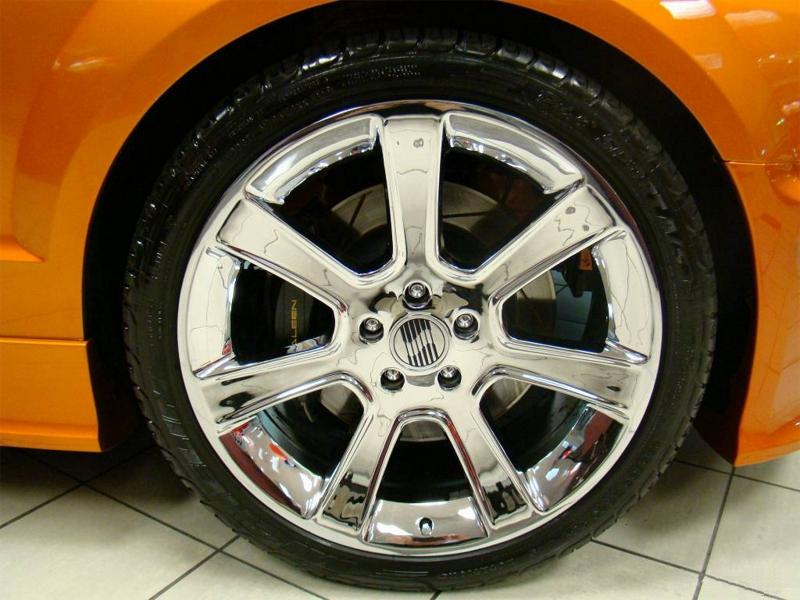 Saleen Seven Spoke Chrome Alloy 15 inch Wheels