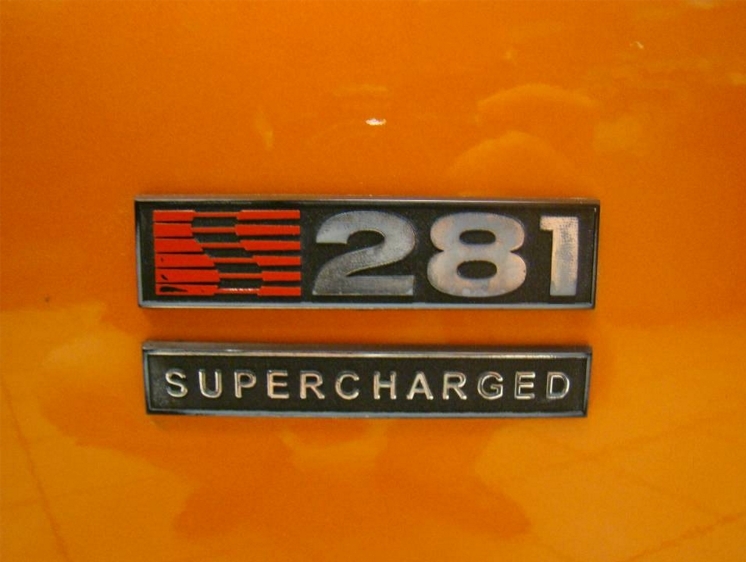 S281-SC saleen fender badge