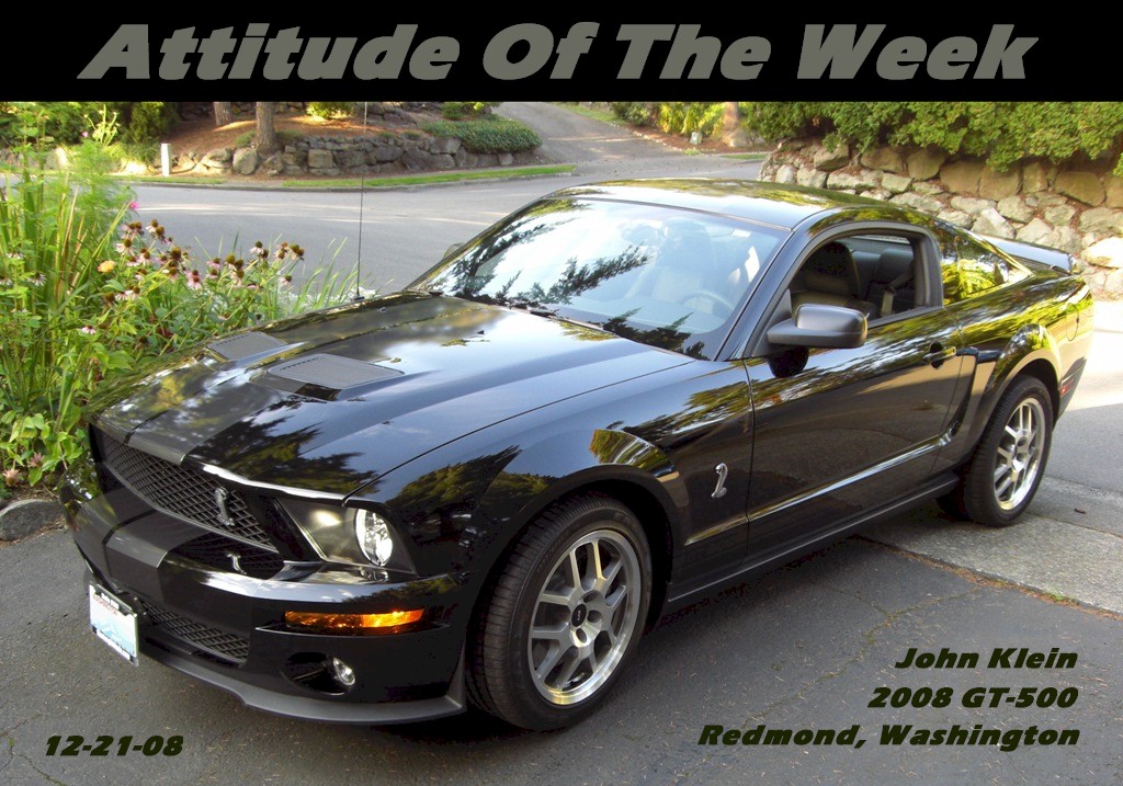 Black 08 Shelby GT500 Coupe