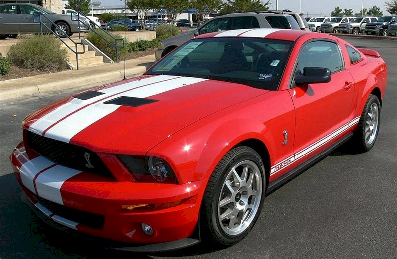 Torch Red 2008 Shelby GT500