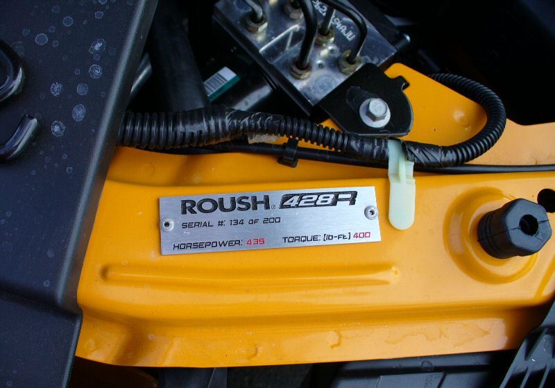 Roush 428R serial number