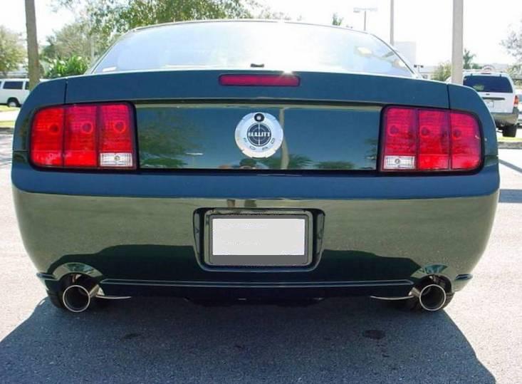 Dark Highland Green 2008 Mustang Bullitt Coupe