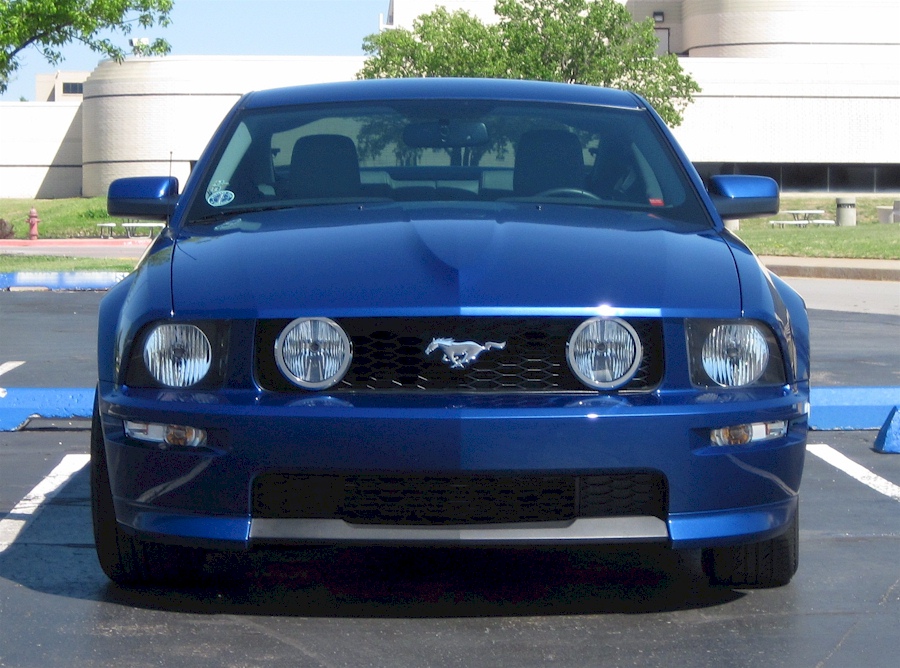 Vista Blue 08 Mustang GT
