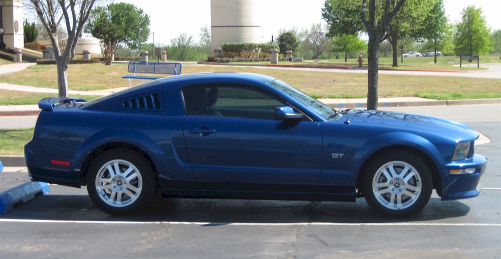 Vista Blue 2008 Mustang GT