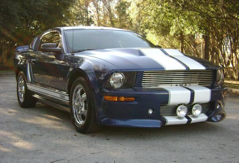 Vista Blue 2008 Mustang Eleanor Coupe