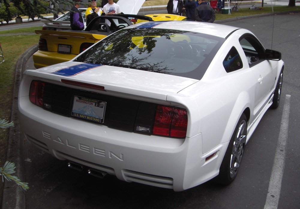 White 2008 AF Saleen