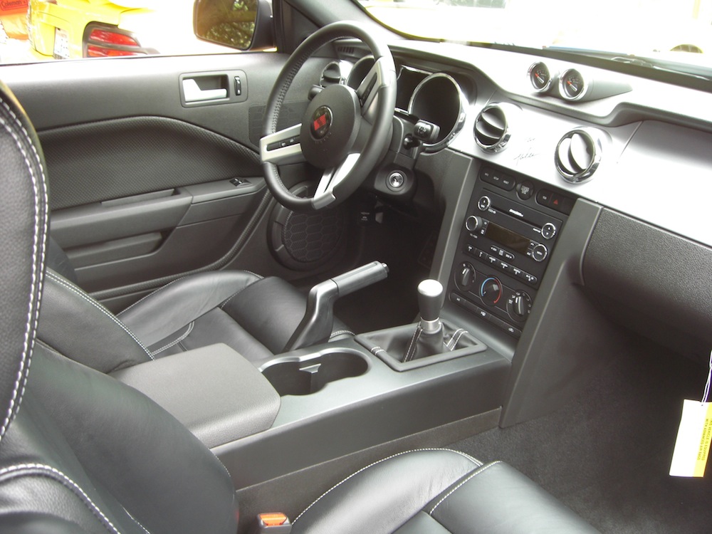 Interior 2008 American Flag Saleen