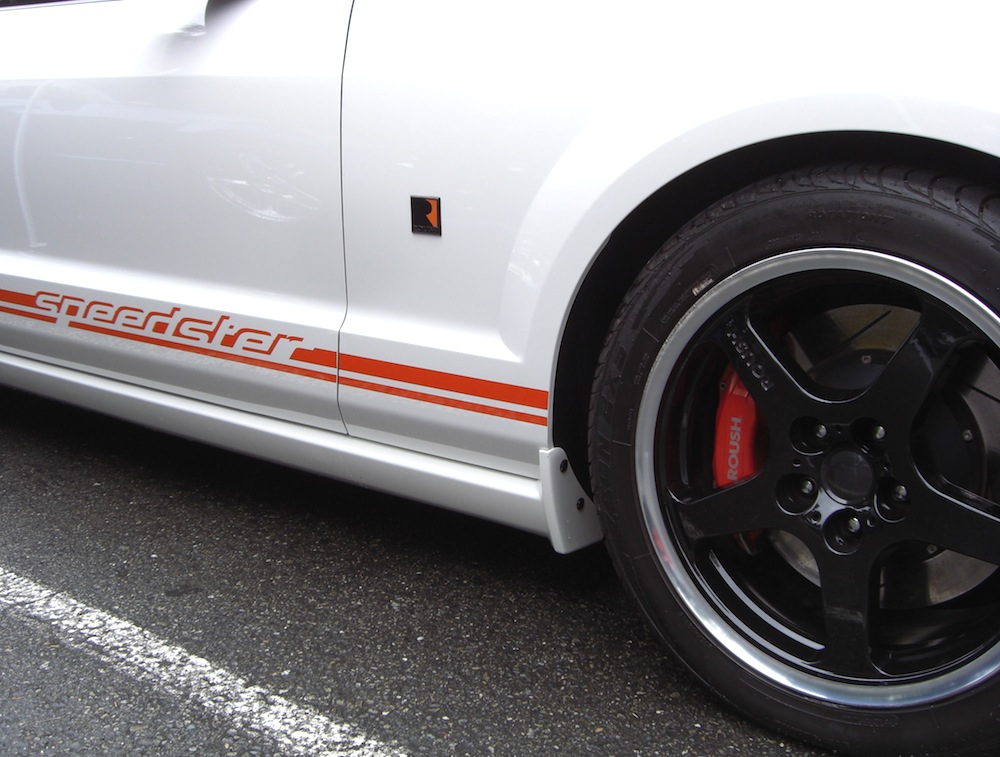 Roush wheels and Speedster Graphic