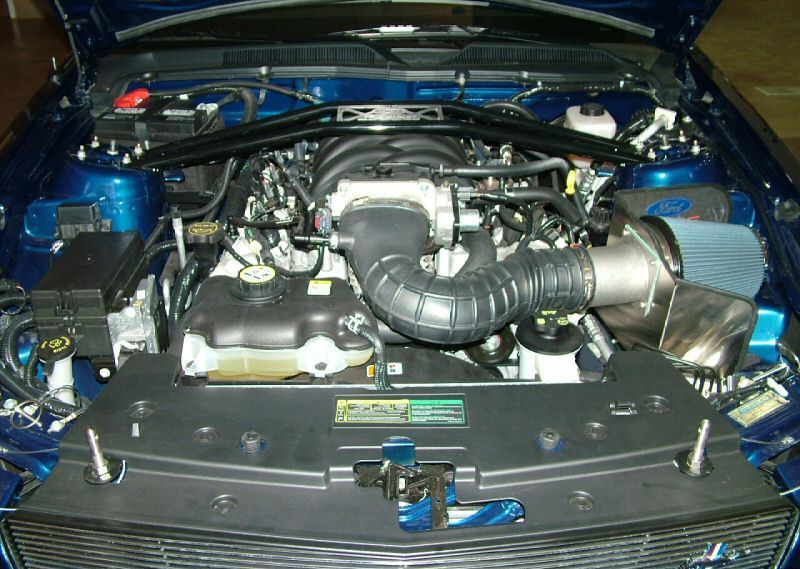Vista Blue 2008 Mustang Shelby GT Coupe