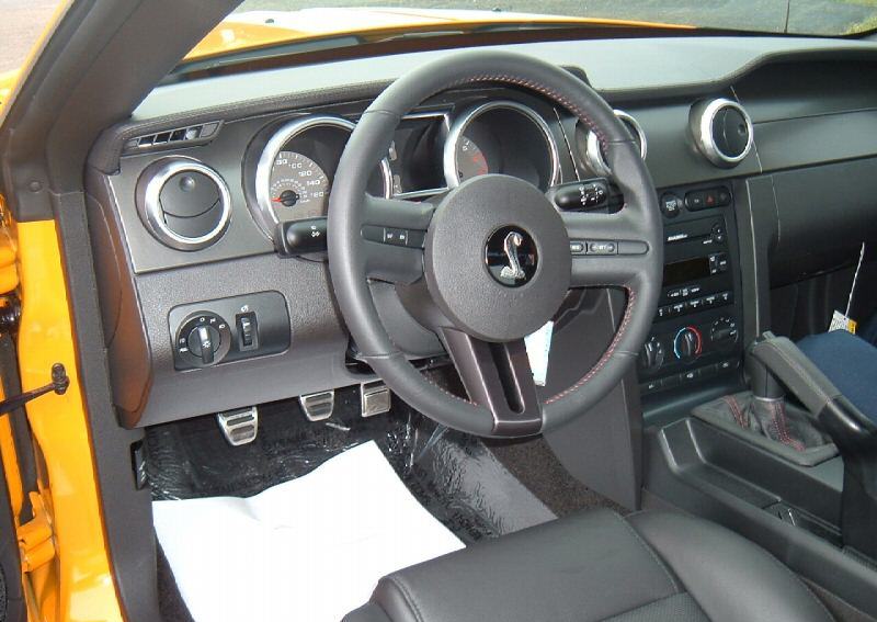 Interior 2008 Shelby Mustang GT500 Coupe