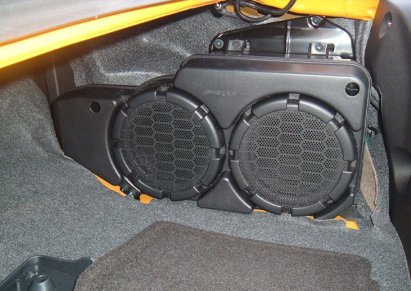 Shaker Audio System Trunk Speakers
