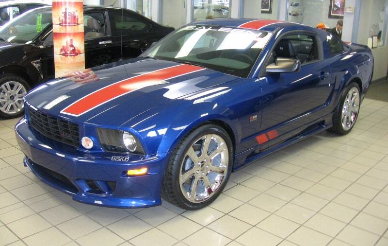 Vista Blue Mustang Saleen S28 AF Coupe