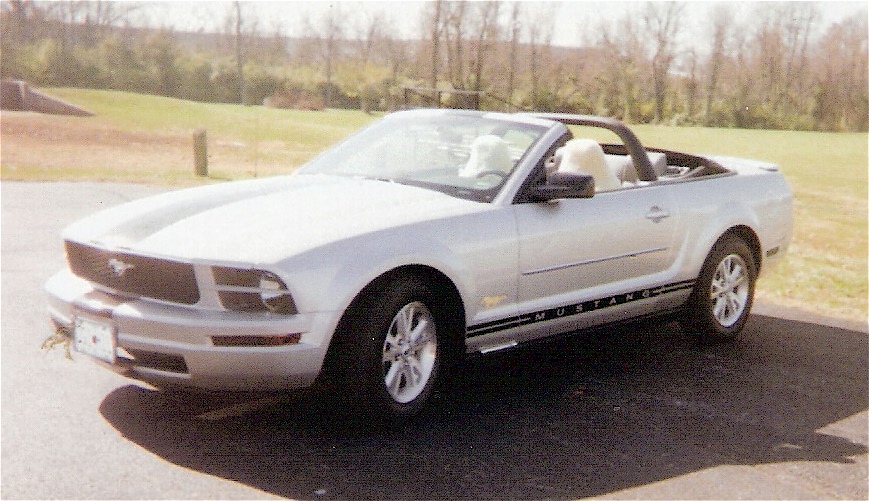 Silver 08 Mustang