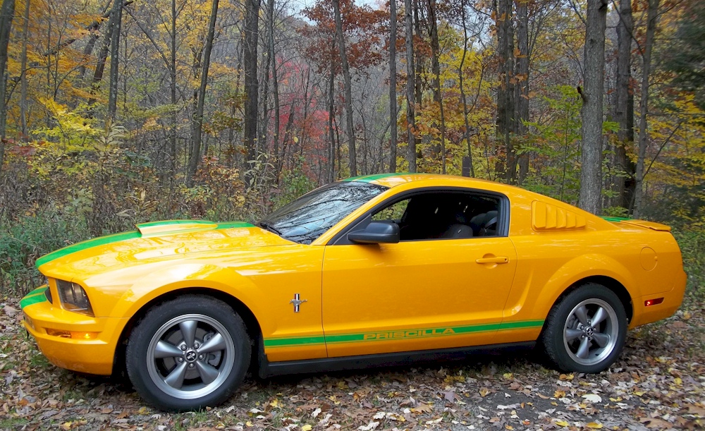 Grabber Orange 2008 Mustang