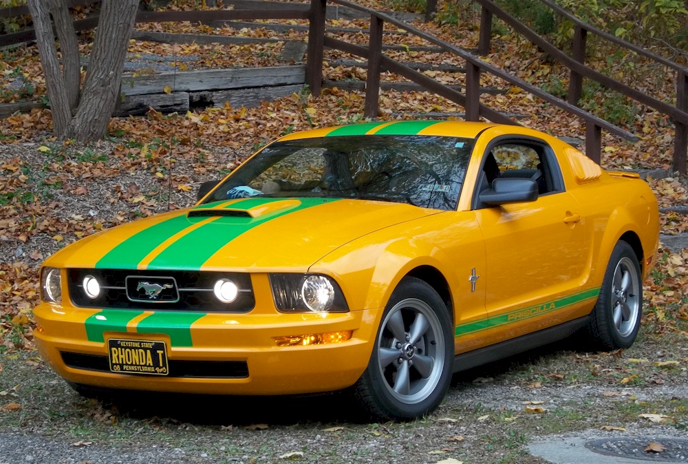 Grabber Orange 2008 Mustang